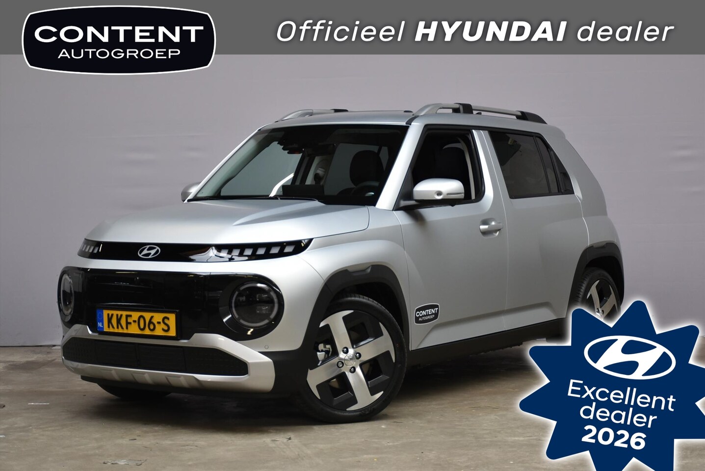 Hyundai Inster - 49 kWh Evolve Sky + Winter en Tech pack - AutoWereld.nl
