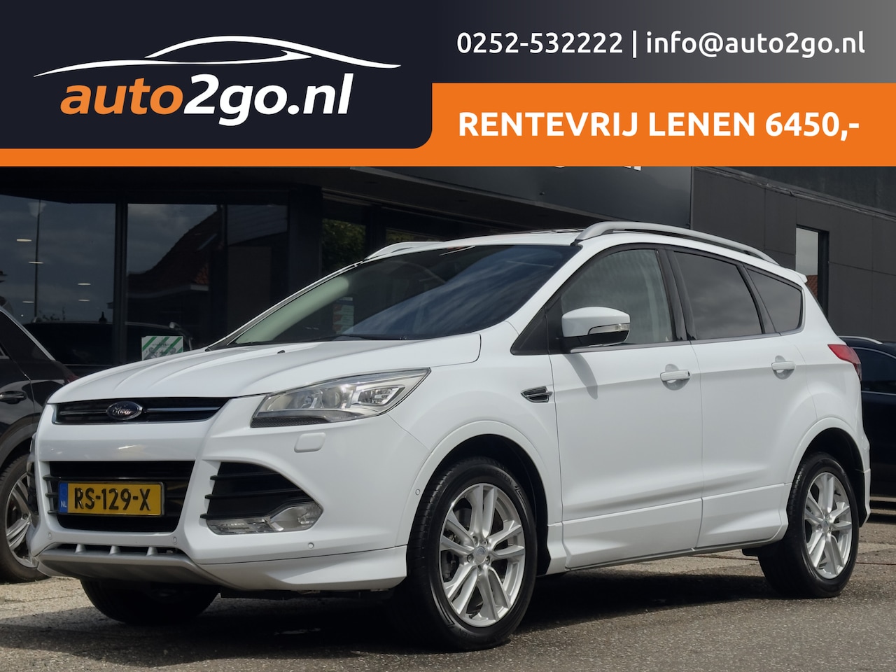 Ford Kuga - 1.5 AUT6 TITANIUM STYLING PACK 4WD PANODAK VOL-LEDER NAVI CAMERA LED LMV PDC - AutoWereld.nl