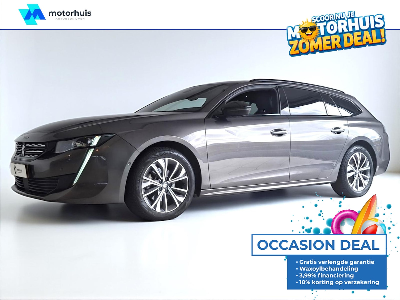 Peugeot 508 SW - 1.2 PureTech 130pk Allure Pack Business AUTOMAAT NAVI CAMERA LED - AutoWereld.nl