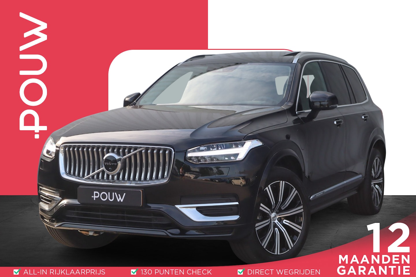 Volvo XC90 - 2.0 T8 390pk Recharge AWD Inscription | Soh 93% | Panoramadak | Trekhaak | Harman Kardon - AutoWereld.nl