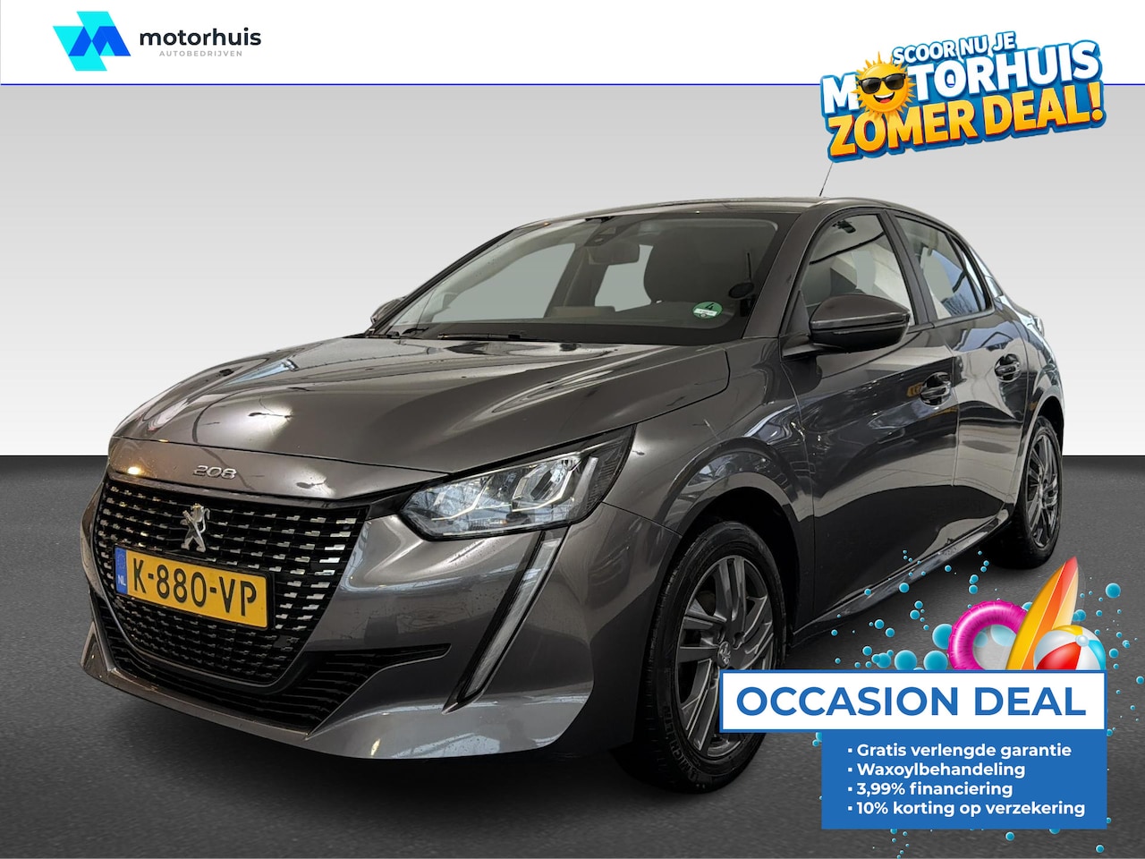 Peugeot 208 - 1.2 PureTech 75pk Blue Lease Active | Full Map Navi | USB & USB-C | Apple Carplay & Androi - AutoWereld.nl