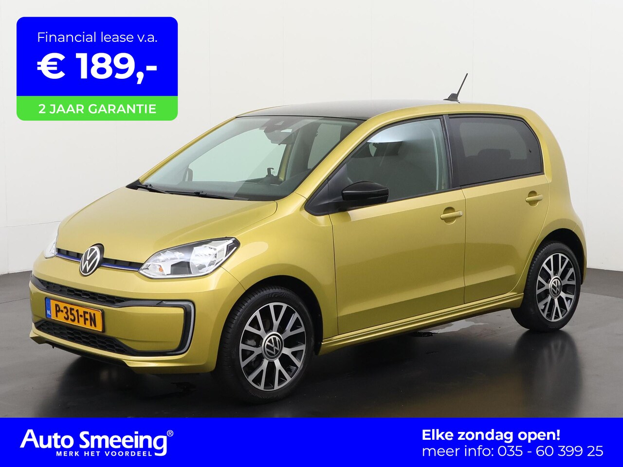 Volkswagen e-Up! - e-up! | SOH 88% | Camera | Stoelverwarming | Zondag Open! - AutoWereld.nl