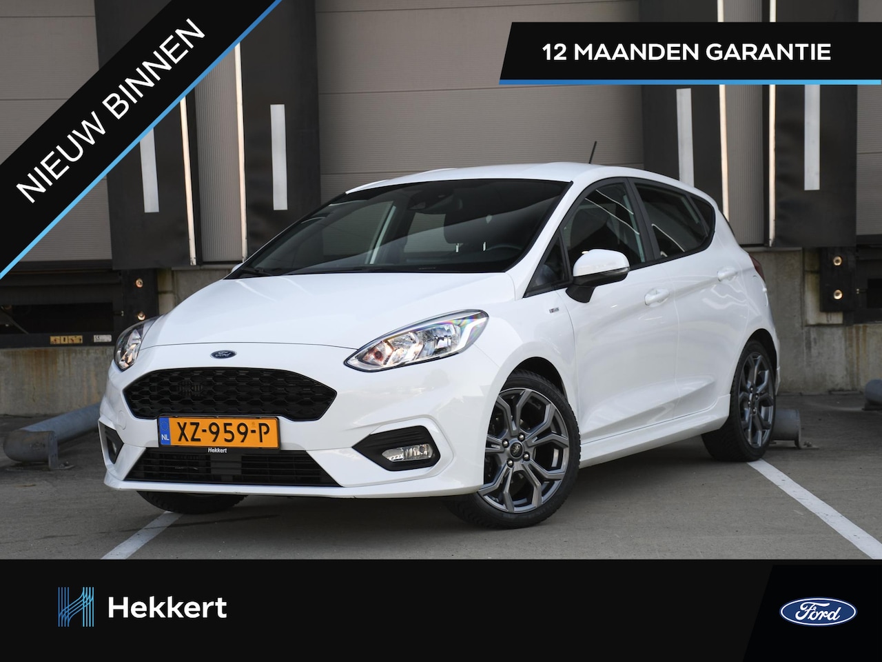 Ford Fiesta - ST-Line 1.0 EcoBoost 100pk 17''LM | LIMITER | NAVI | APPLE-CARPLAY | DAB | 12 MND GARANTIE - AutoWereld.nl