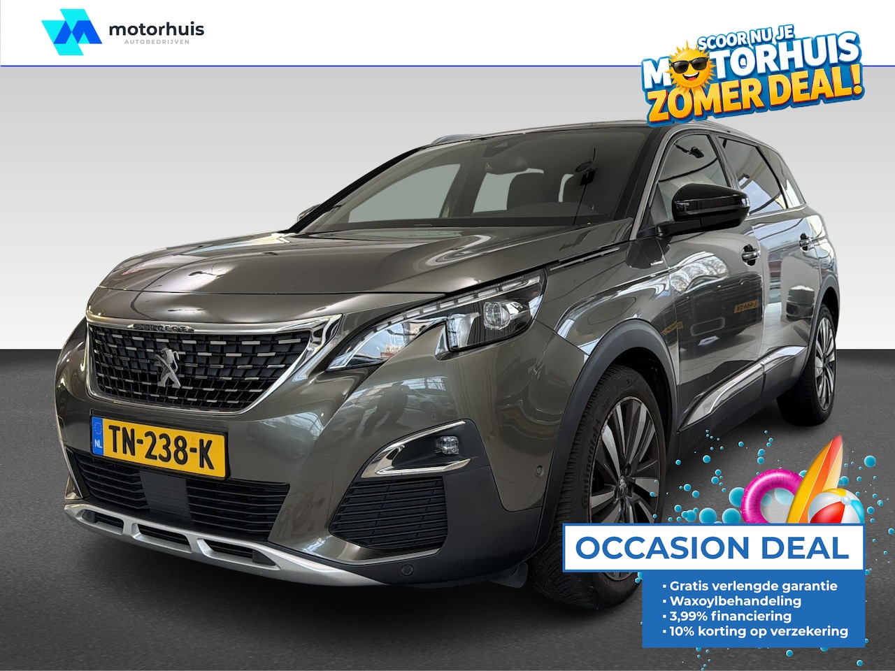Peugeot 5008 - 1.2 PureTech 130pk Blue Lease GT-Line | PDC V+A | Apple Carplay & Android Auto | Full Map - AutoWereld.nl