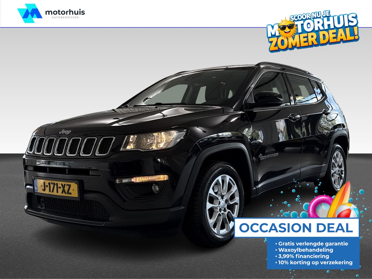 Jeep Compass - 1.3 130pk Longitude | Leder | Camera | NAVI - AutoWereld.nl