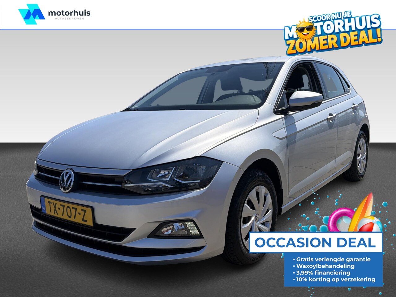 Volkswagen Polo - 1.0 TSI Comfortline Business | Airco | Bluetooth telefoonvoorbereiding | Boordcomputer - AutoWereld.nl