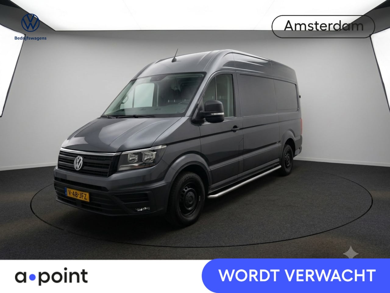 Volkswagen Crafter - 35 2.0 TDI L3H3 Highline EURO VI 140 pk Automaat | Verlengde garantie | Navigatie | Trekha - AutoWereld.nl