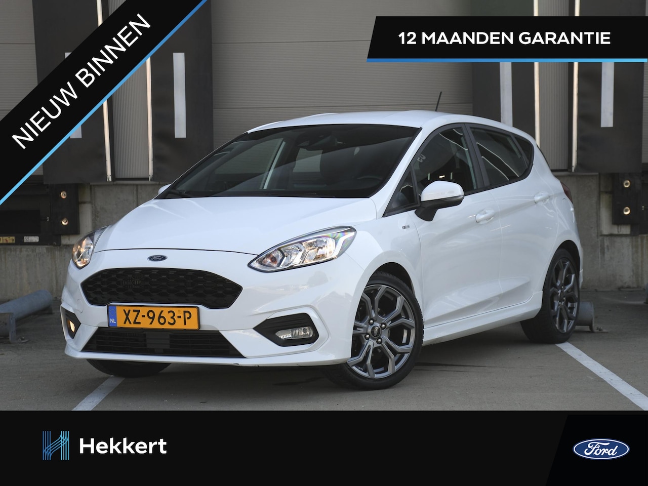 Ford Fiesta - ST-Line 1.0 EcoBoost 100pk 17''LM | LIMITER | NAVI | APPLE-CARPLAY | DAB | 12 MND GARANTIE - AutoWereld.nl
