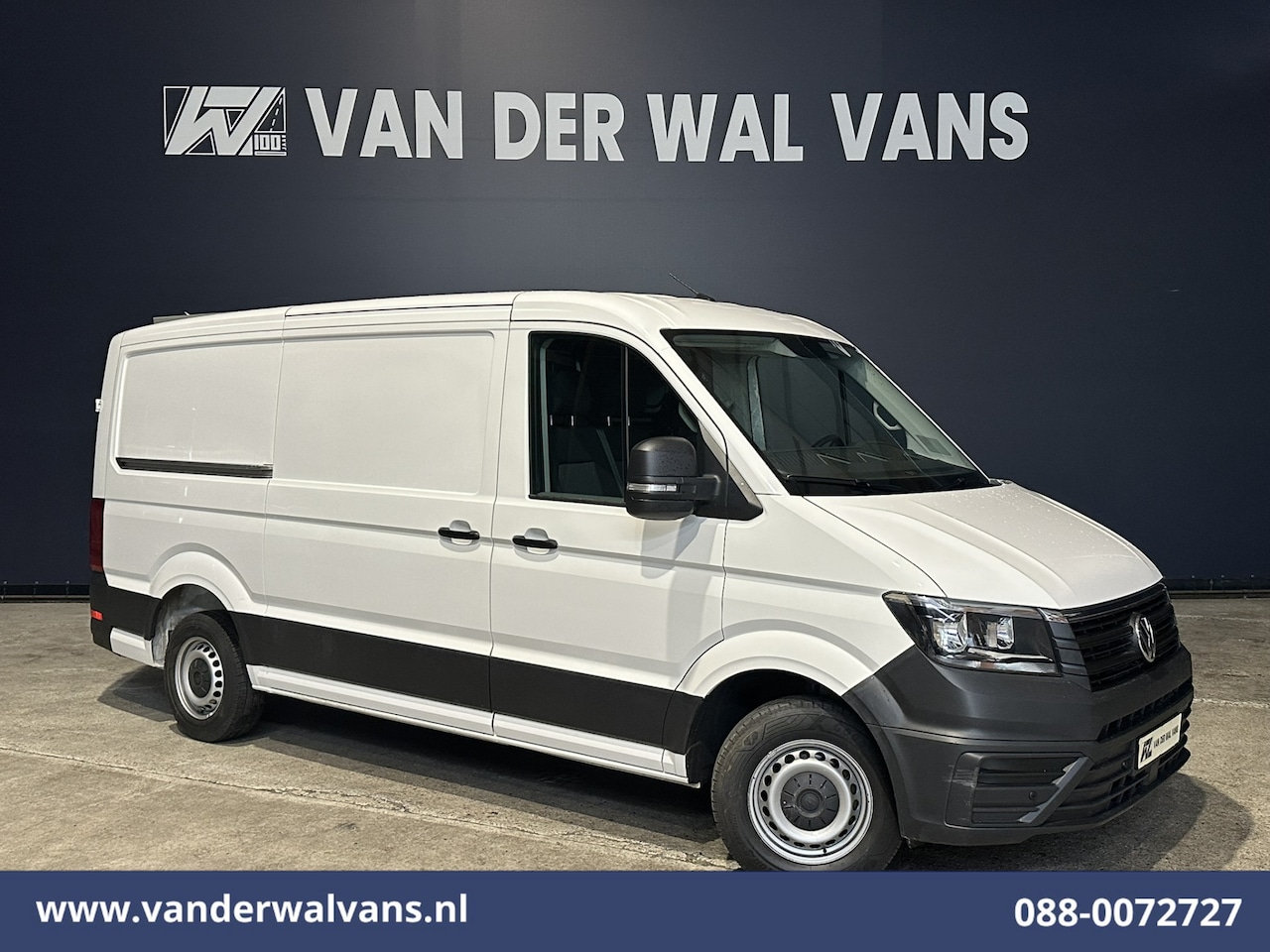 Volkswagen Crafter - 2.0 TDI L3H2 L2H1 Inrichting Euro6 Airco | Apple Carplay | Trekhaak | Parkeersensoren Andr - AutoWereld.nl