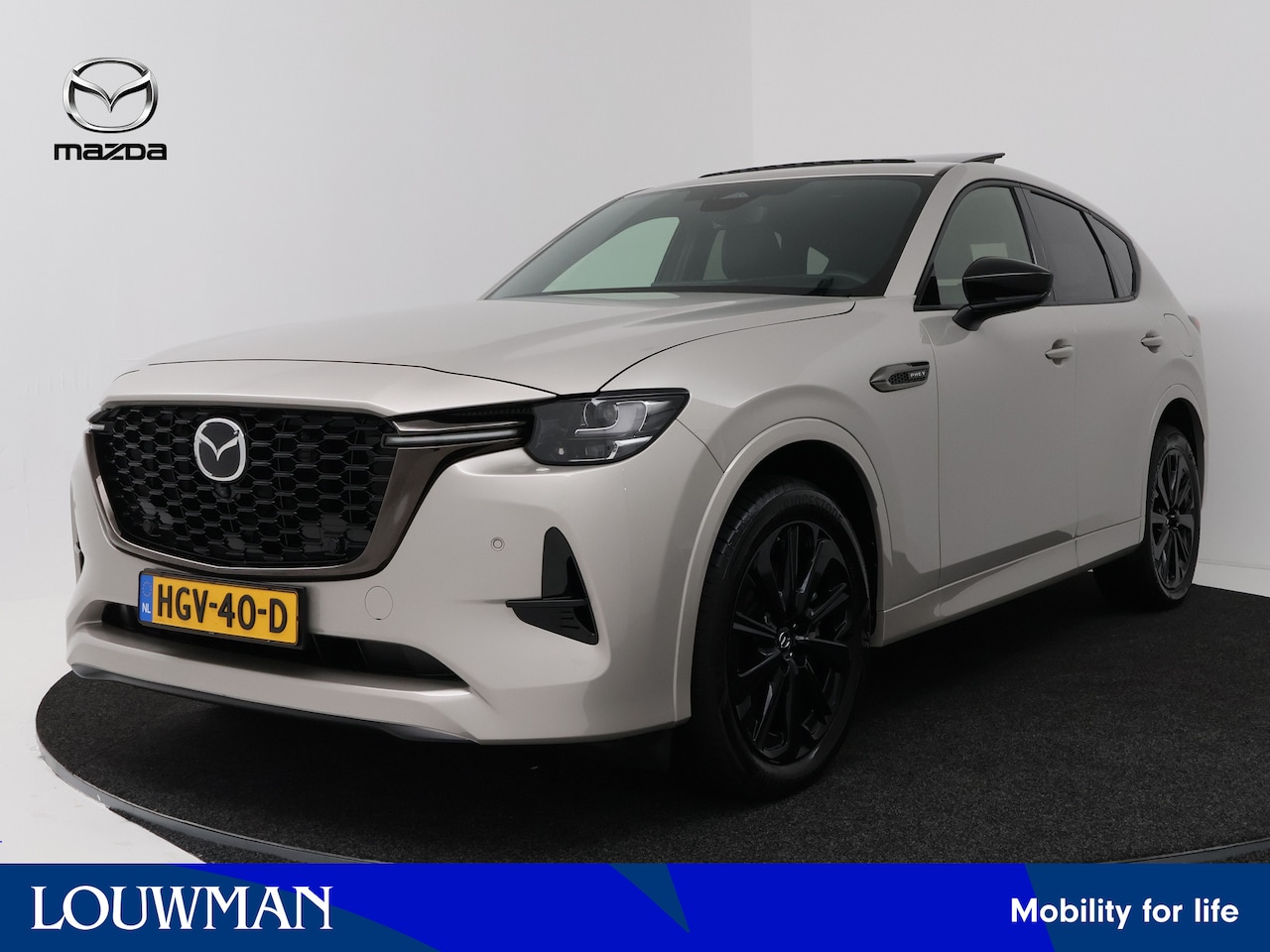 Mazda CX-60 - 2.5 e-SkyActiv PHEV Homura Plus 2.5 e-SkyActiv PHEV Homura Plus - AutoWereld.nl