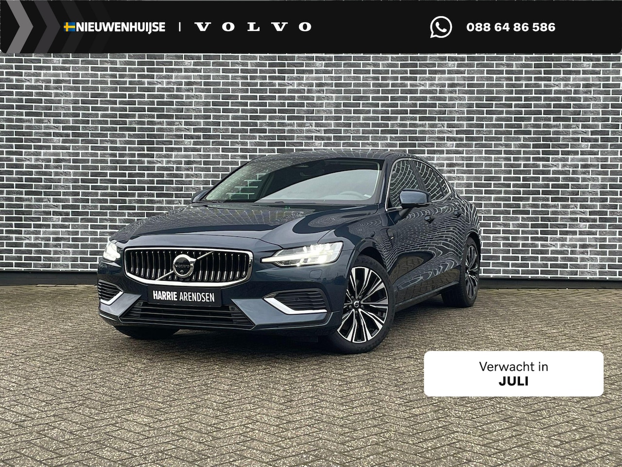 Volvo S60 - 2.0 Recharge T6 AWD Ultimate Bright | Adaptive cruise control | Bowers & Wilkins audio | S - AutoWereld.nl