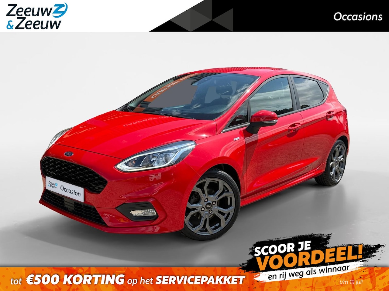 Ford Fiesta - 1.0 EcoBoost ST-Line | Winter Pack | Navigatiesysteem | Apple Carplay & Android Auto | Par - AutoWereld.nl