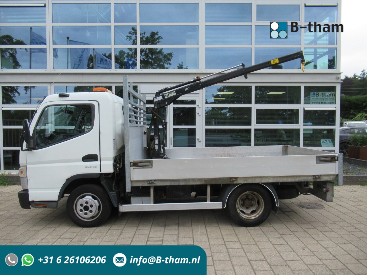 Mitsubishi Canter - 3C13 3.0 DI 250 + HIAB 008T-1 Kraan, GEARBOX BROKEN - AutoWereld.nl