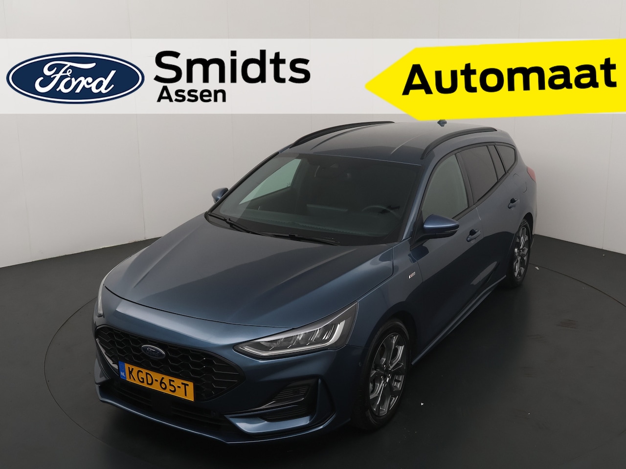 Ford Focus Wagon - EcoBoost Hybrid 155pk ST-Line | AUTOMAAT | Adapt. Cruise | Winterpack | Dodehoek detectie - AutoWereld.nl