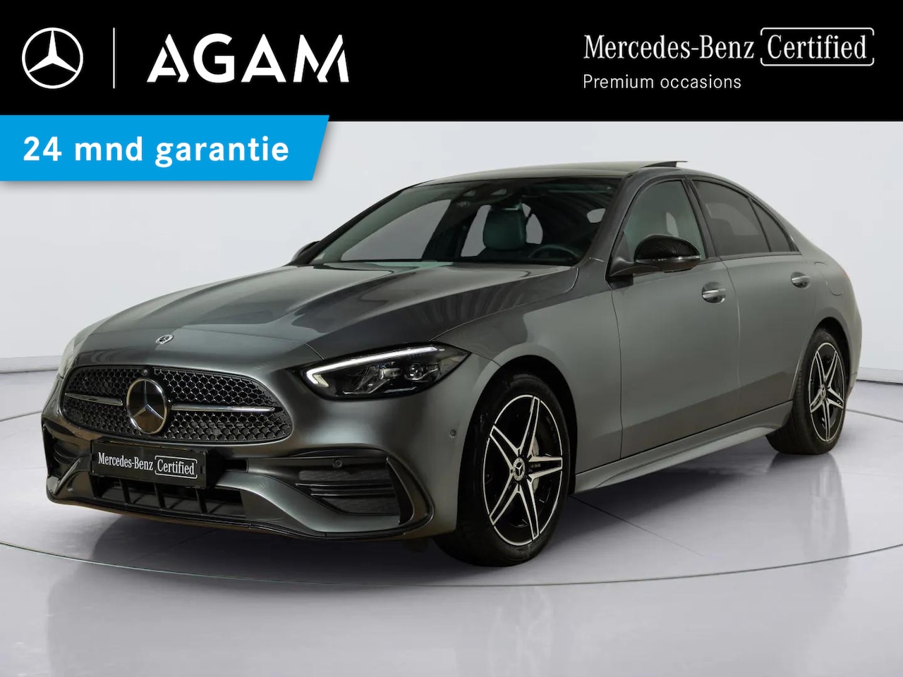 Mercedes-Benz C-klasse - 300 e AMG Line Panorama dak - AutoWereld.nl