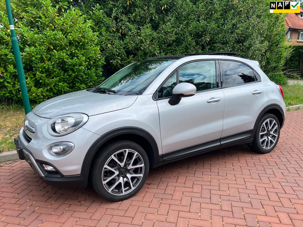 Fiat 500 X Cross - 1.4 Turbo MultiAir Cross automaat alle opties nette auto rijd goed - AutoWereld.nl