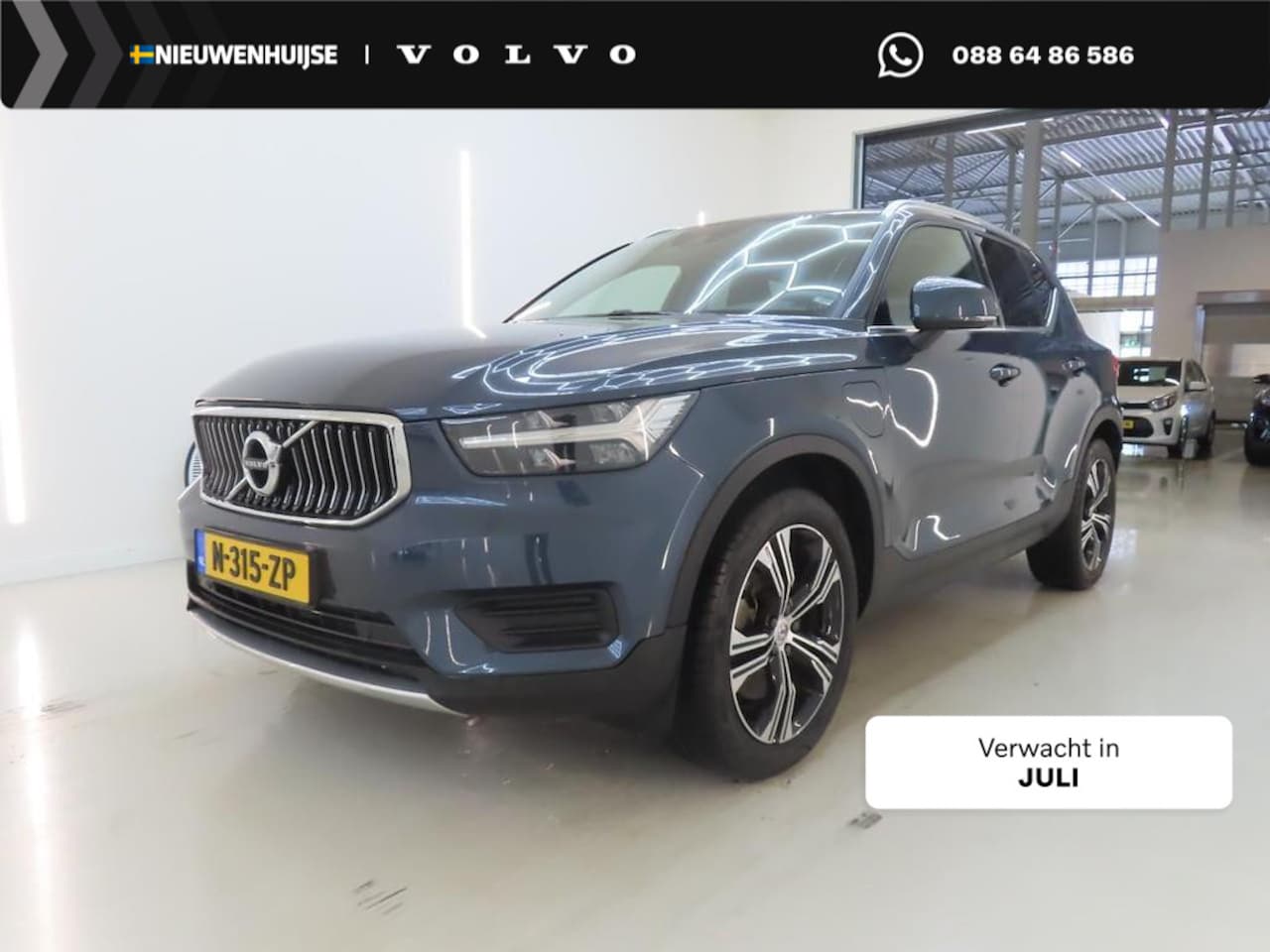 Volvo XC40 - 1.5 T4 Recharge Inscription | Adaptieve Cruise Control | Lederen Bekleding | Stoel-/Stuurv - AutoWereld.nl