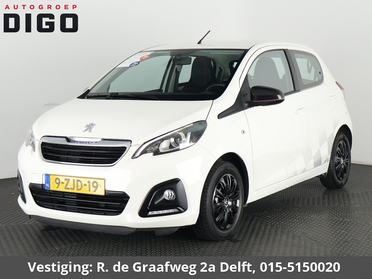 Peugeot 108 - 1.0 e-VTi Active Sport | 5 deurs | Airco | Mistlampen voor | - AutoWereld.nl