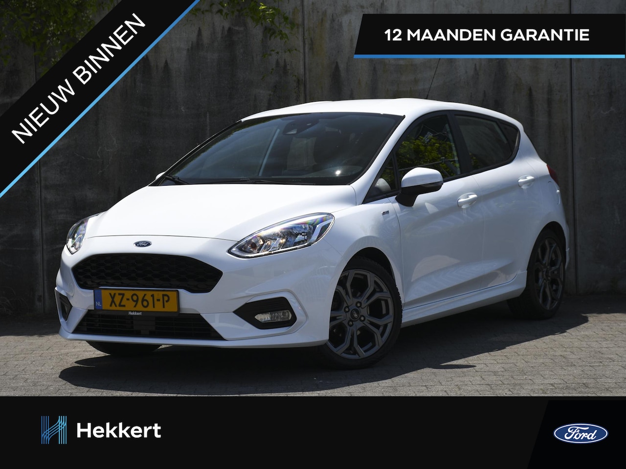 Ford Fiesta - ST-Line 1.0 EcoBoost 100pk 17''LM | LIMITER | NAVI | APPLE-CARPLAY | DAB | 12 MND GARANTIE - AutoWereld.nl