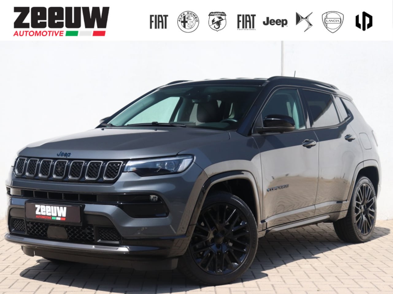 Jeep Compass - 4xe 240 PK Hybrid S | Leder | Navi | 360cam | Trekhaak | 19" - AutoWereld.nl