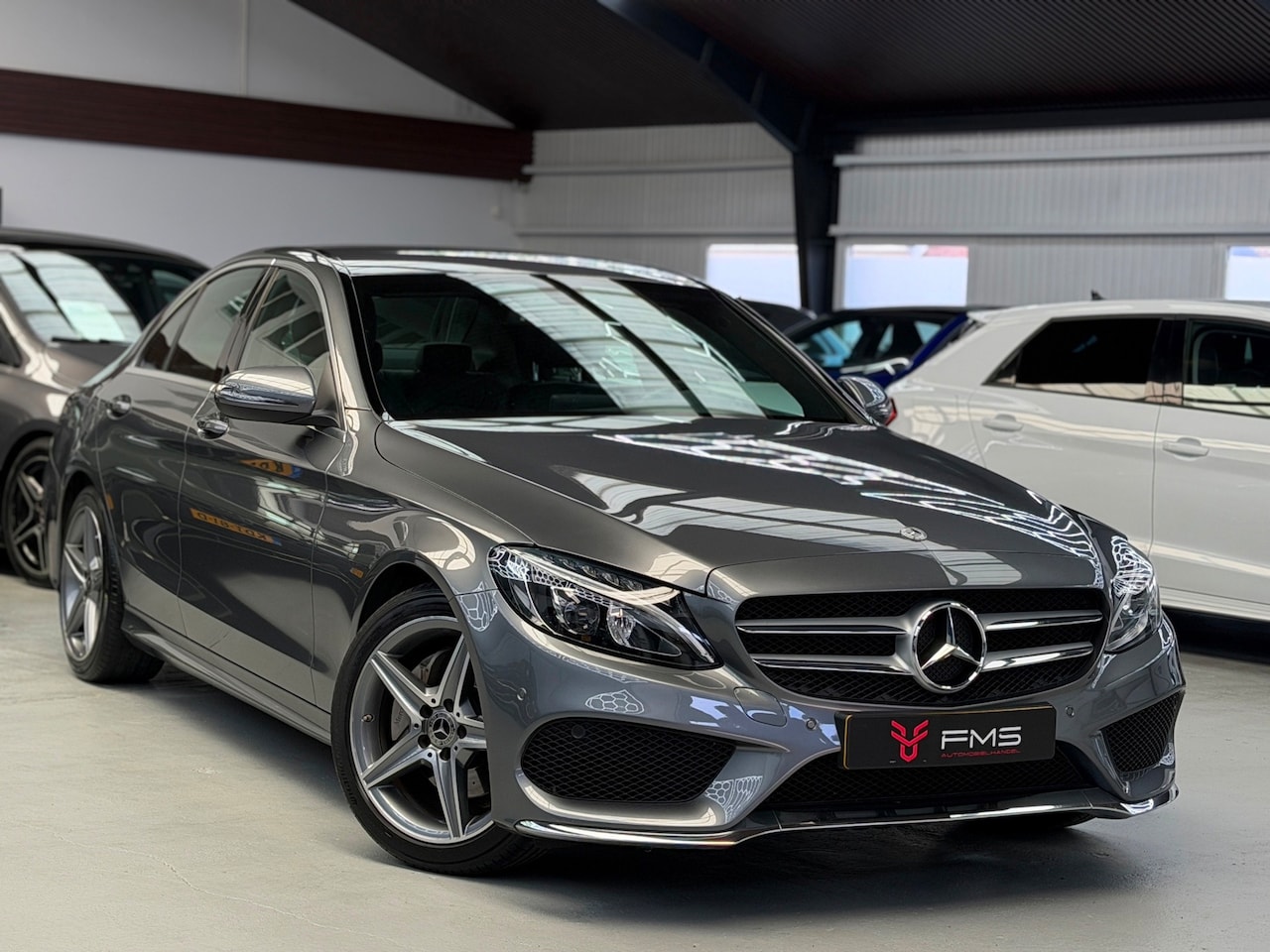 Mercedes-Benz C-klasse - 180 AMG Pakket Camera - AutoWereld.nl