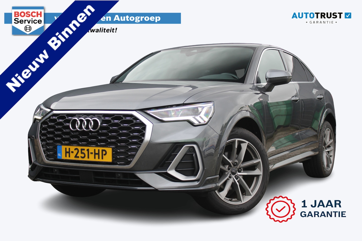 Audi Q3 Sportback - 35 TFSI Pro Line S-Line | Incl. 12 maanden garantie | Dealer onderhouden | Cruise control - AutoWereld.nl