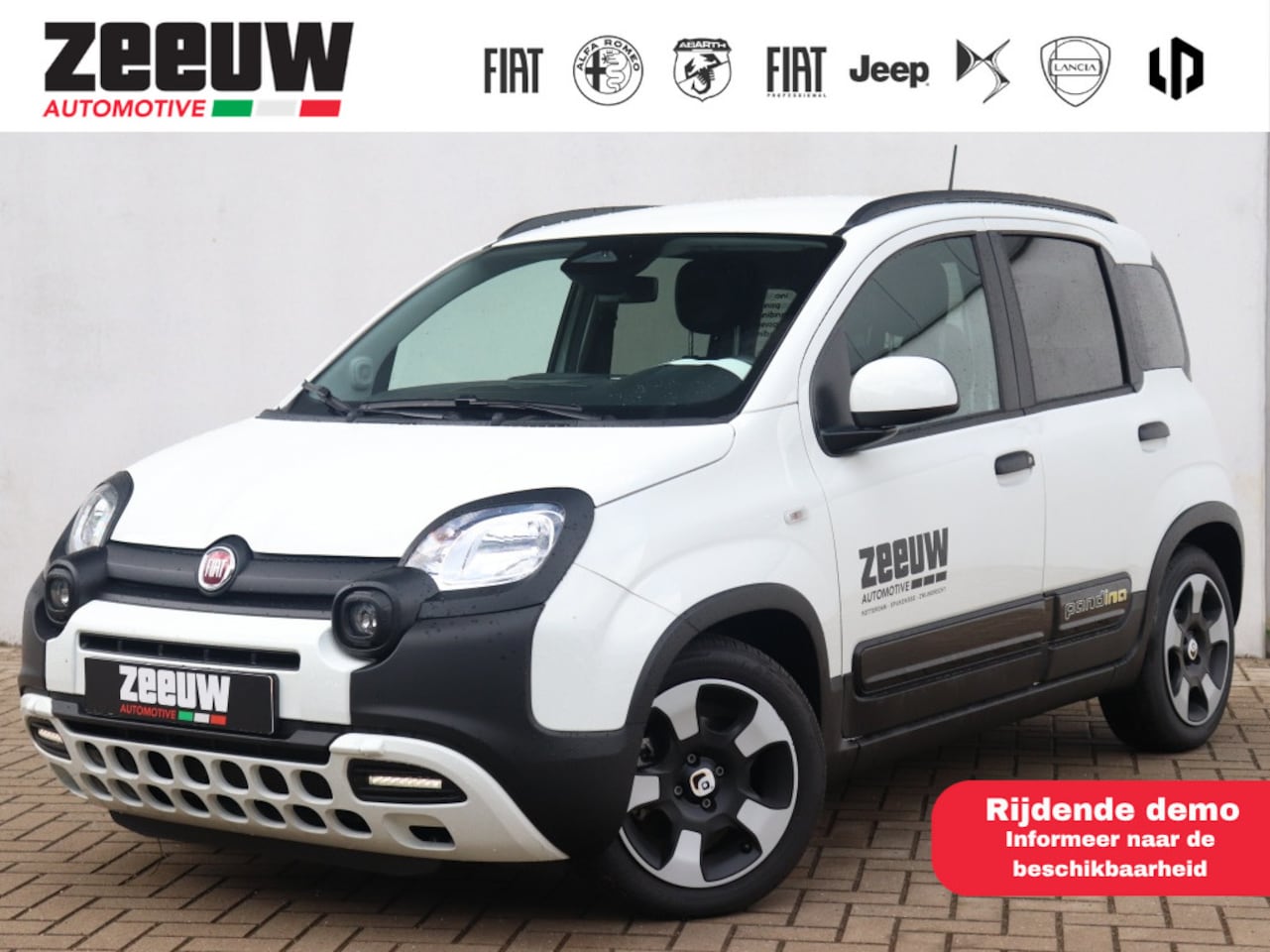 Fiat Panda - 1.0 Hybrid Pandina | Cruise Control | Carplay | Airco - AutoWereld.nl