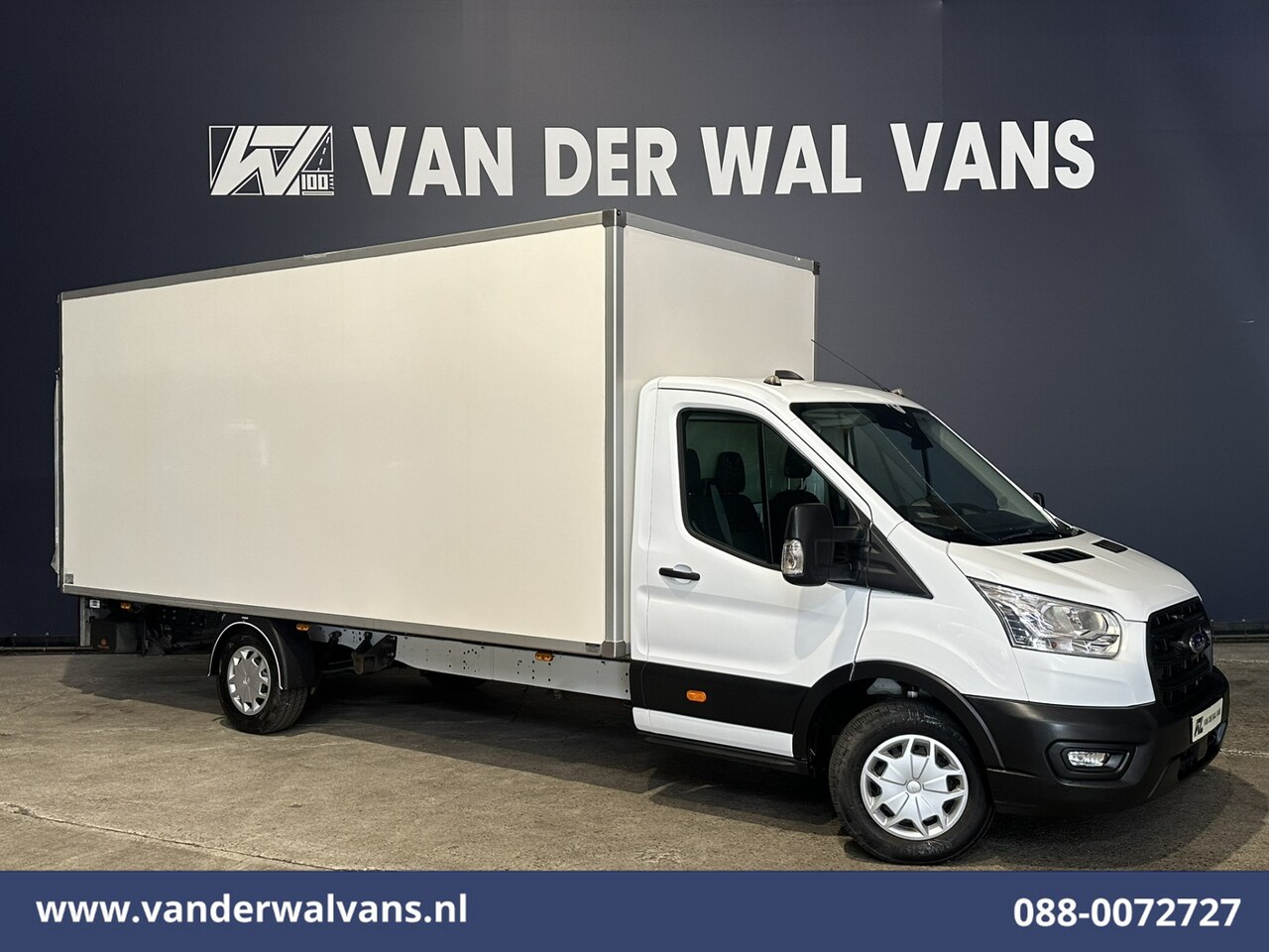 Ford Transit - 2.0 TDCI 161pk Bakwagen 22m3 KUUB Laadklep Euro6 Airco | Cruisecontrol | Verwarmde Voorrui - AutoWereld.nl