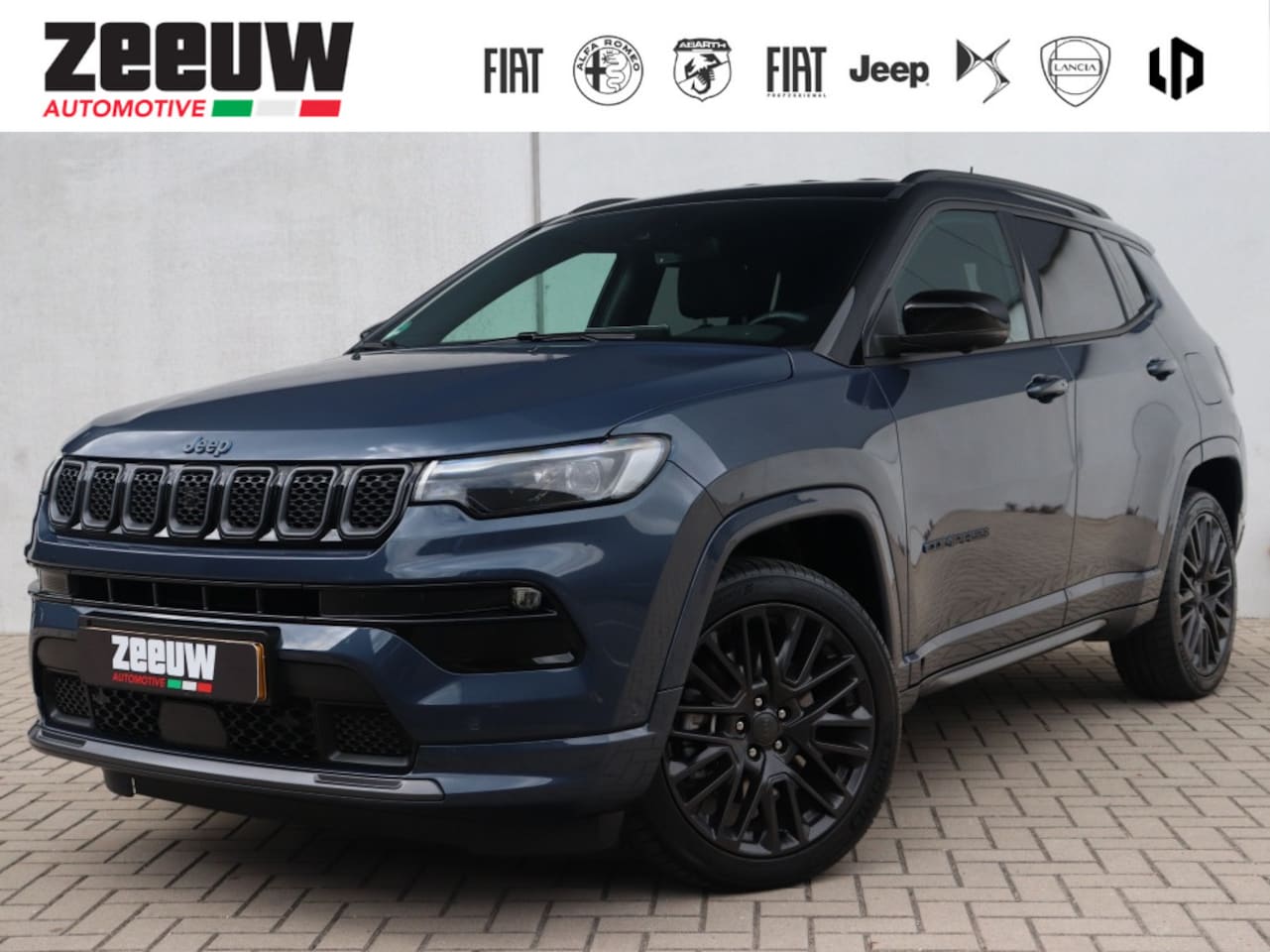 Jeep Compass - 4xe 240 PK Hybrid S | Leder | Navi | 360cam | Carplay | 19" - AutoWereld.nl