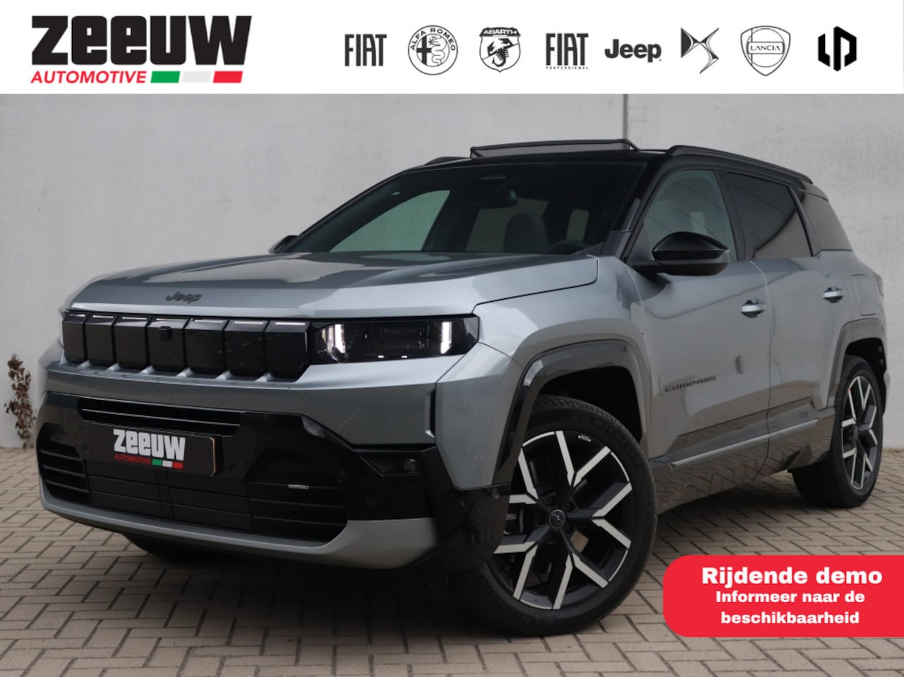 Jeep Compass - 1.6 e-Hybrid 225 PK PHEV First Edition | Schuifdak | Premium - AutoWereld.nl