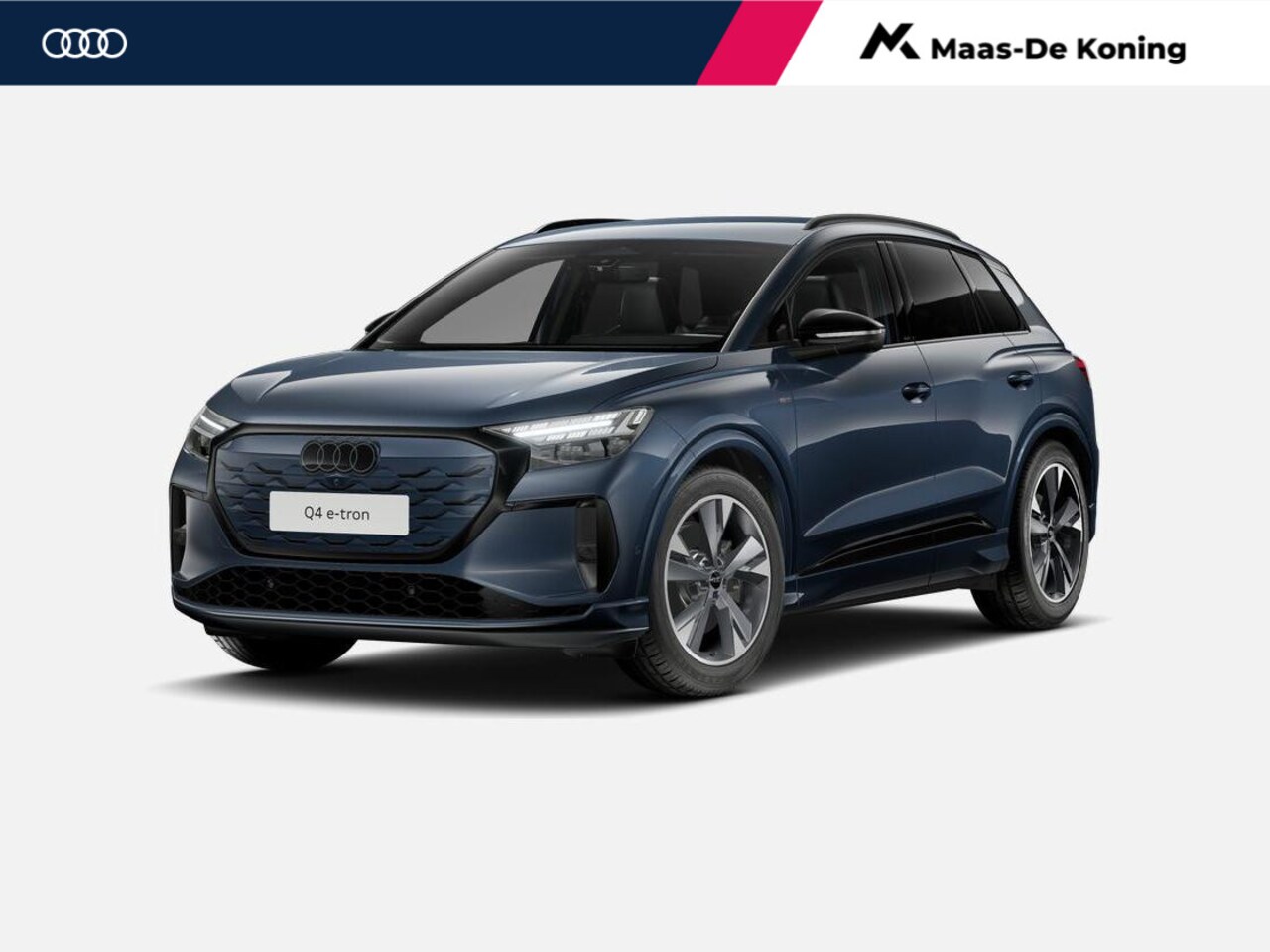 Audi Q4 e-tron - S edition performance 286 PK · Trekhaak elek. wegklapbaar · Tech plus · Lendensteunen - AutoWereld.nl