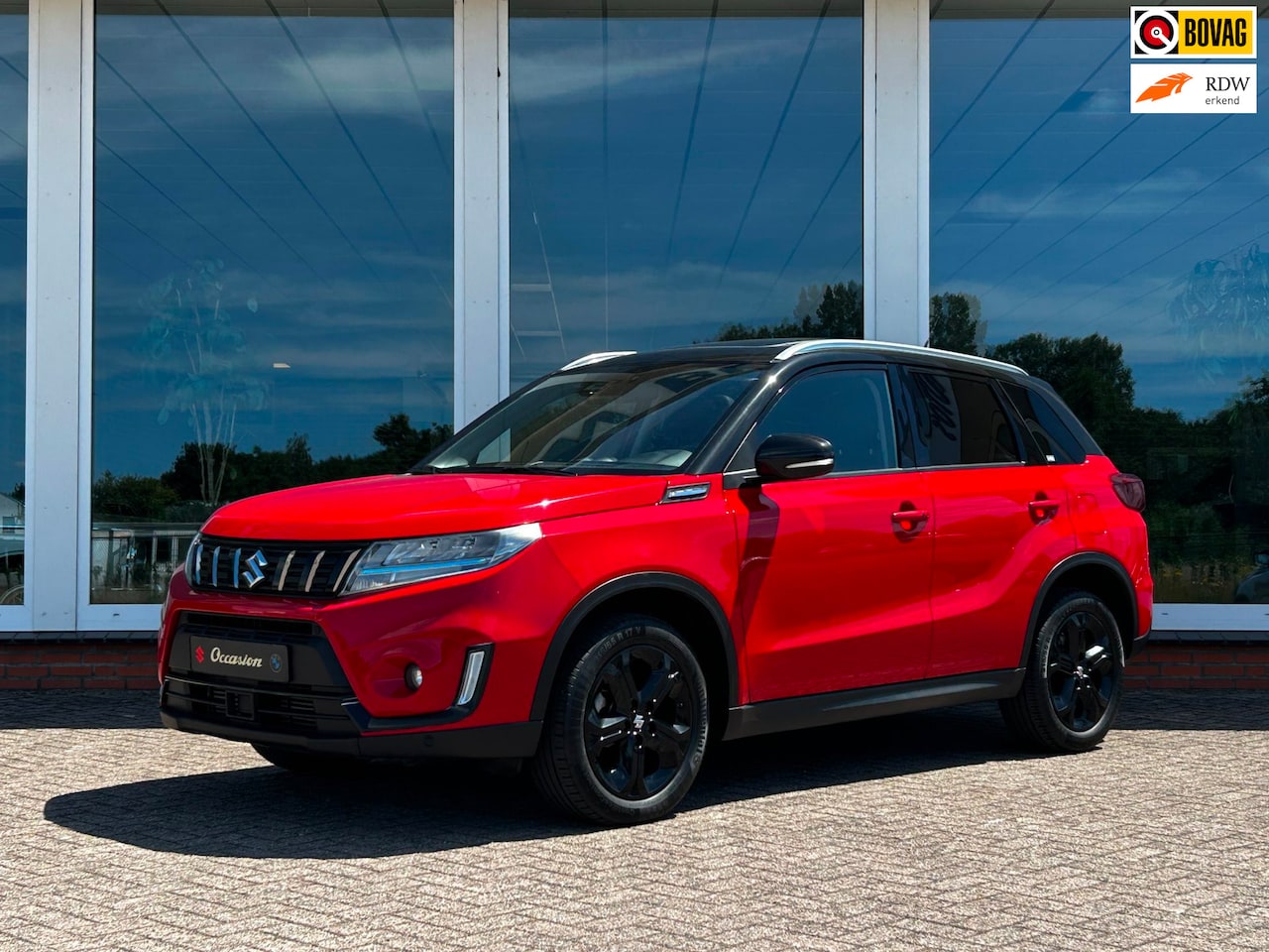 Suzuki Vitara - 1.4 Boosterjet Style Smart Hybrid Allgrip - Navi - Leder - Camera - Panorama - AutoWereld.nl