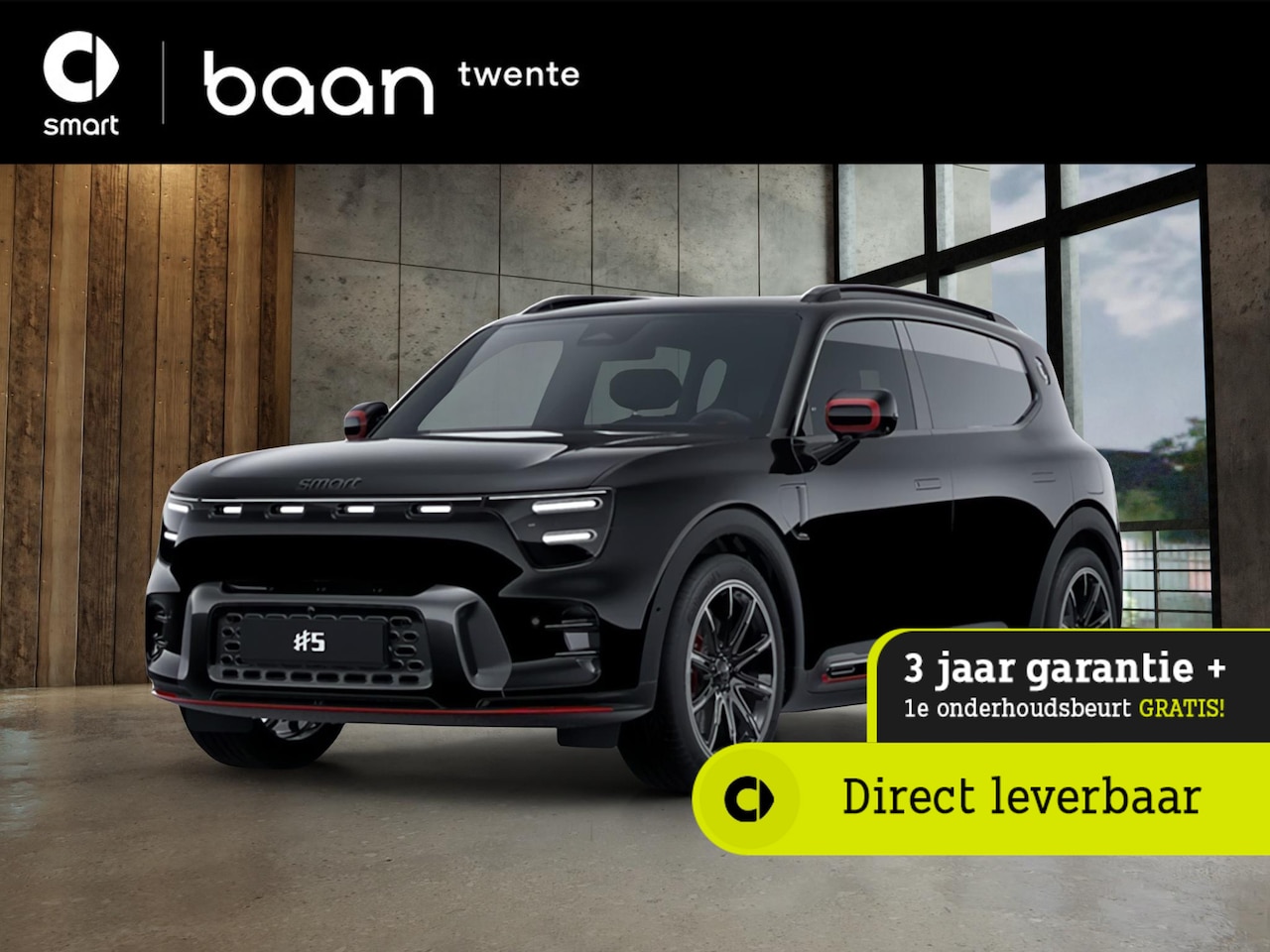 Smart #5 - Brabus 100 kWh | SMART DEALS! | Van € 63.460,- voor € 56.459,- | - AutoWereld.nl