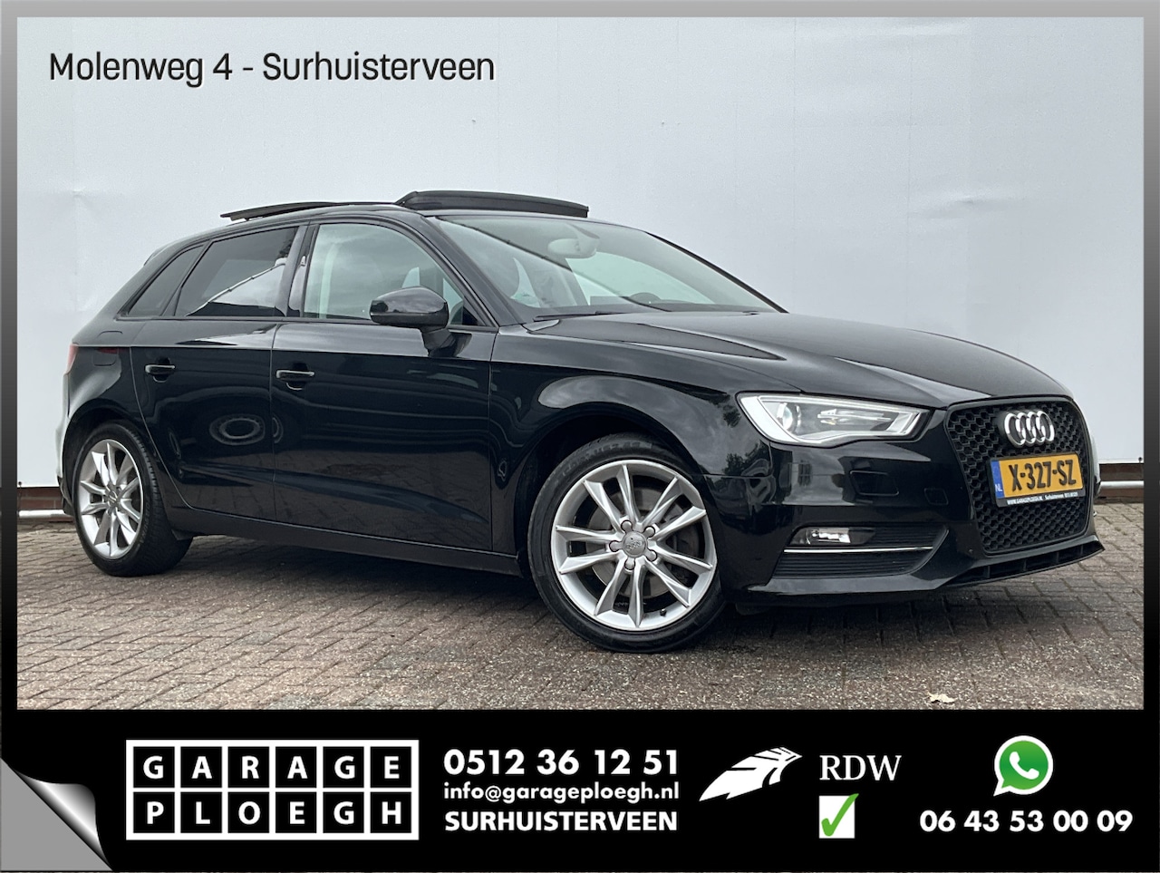 Audi A3 Sportback - 1.8 TFSI Ambition Pro Line S Automaat Pano Nav/Cruise Stoelverw Voll.Onderhouden! - AutoWereld.nl