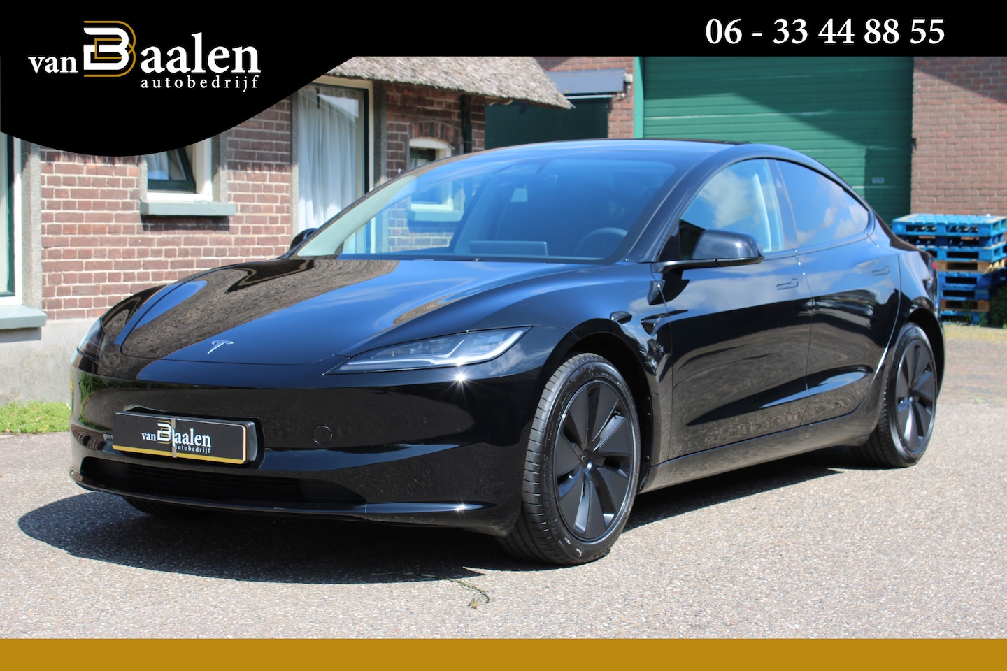 Tesla Model 3 - RWD 60 kWh SOh 96,2% HIGHLAND PANO LEER LED 34000KM!!! - AutoWereld.nl