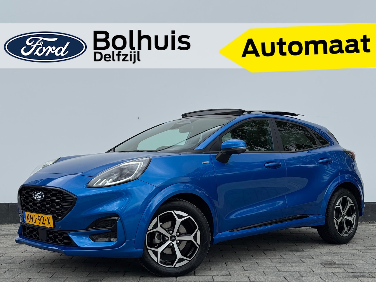 Ford Puma - EcoBoost 125 pk Hybrid ST-Line | Trekhaak | Winter Pack | Adapt. Cruise | Pano | Full LED - AutoWereld.nl
