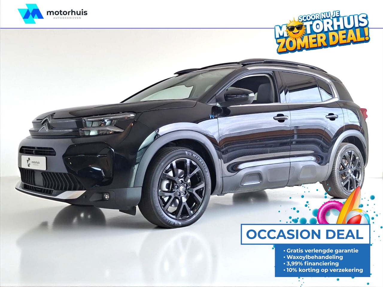Citroën C5 Aircross - 1.6 Plug-in Hybrid 180pk Max NAVI LED CAMERA - AutoWereld.nl