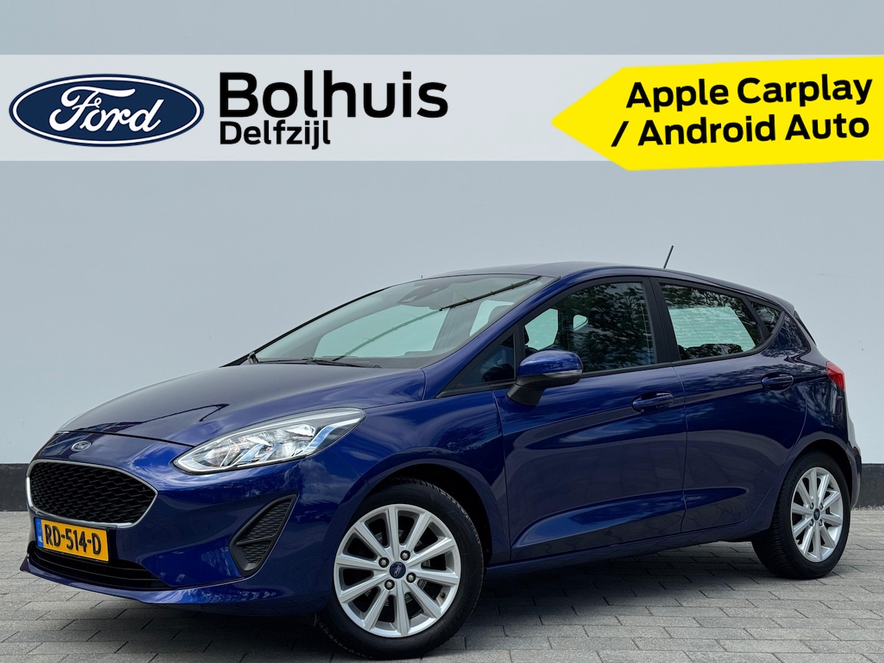Ford Fiesta - 1.1 Trend | Navigatie | Airco | Apple Carplay & Android Auto | 16'' | All-Season | Dealero - AutoWereld.nl