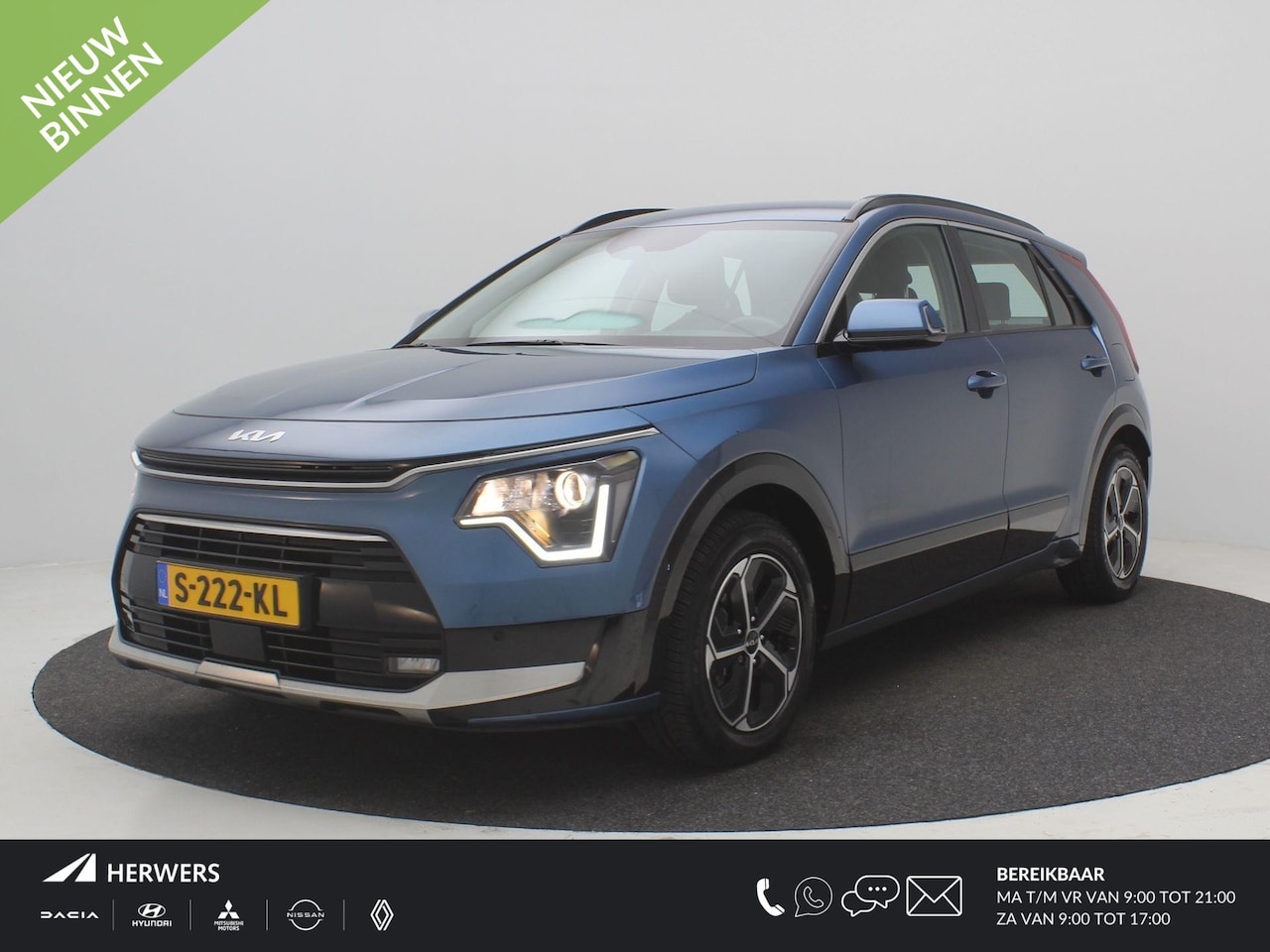 Kia Niro - 1.6 GDi Hybrid DynamicLine / Automaat / Navigatie / Achteruitrij Camera /Adaptieve Cruise - AutoWereld.nl