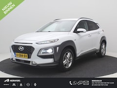 Hyundai Kona - 1.6 GDI HEV Premium / Trekhaak / Lederen bekleding / HUD Display / Navigatie / Adaptieve C