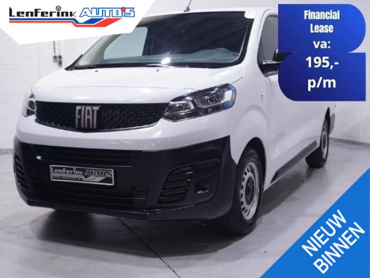 Fiat Scudo - 2.0 MultiJet 145 pk L3 Airco, Apple Carplay Cruise Control, Laadruimte Pakket, 3-Zits - AutoWereld.nl