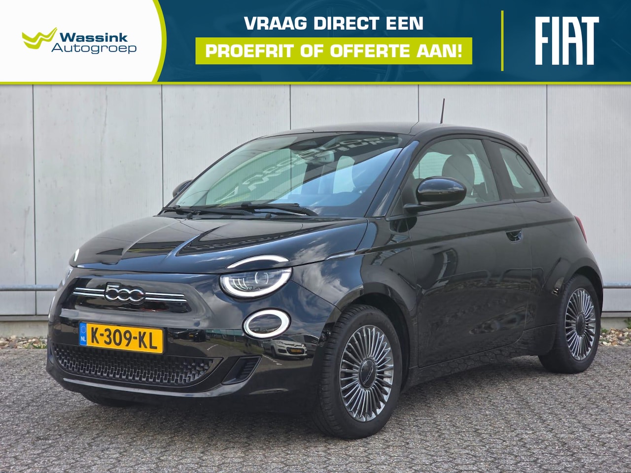 Fiat 500 - Icon 42 kWh Navigatie | Parkeercamera | Glazen panoramadak - AutoWereld.nl