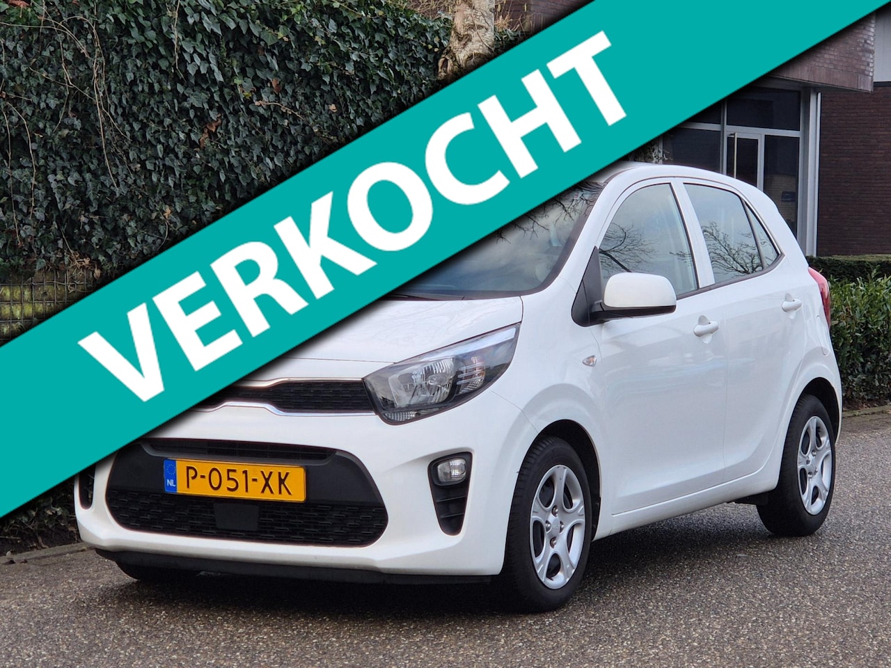 Kia Picanto - Automaat Navigatie Wit NAP NL Rijklaar BTW Auto 1.0 DPi ComfortLine - AutoWereld.nl
