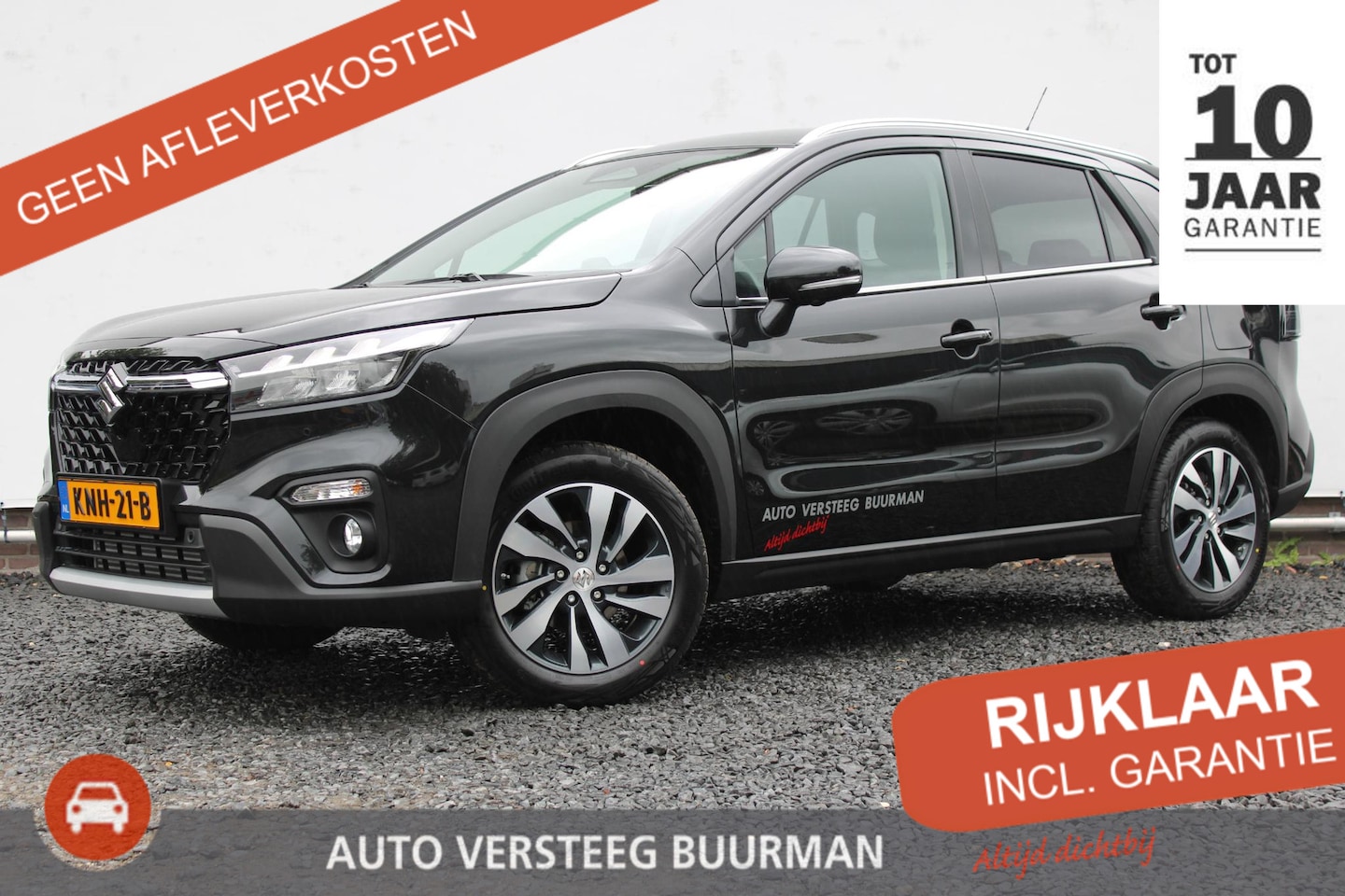 Suzuki S-Cross - 1.4 Boosterjet Style Smart Hybrid Draadloos Apple Carplay/Android Auto, 360 Camera, Demons - AutoWereld.nl