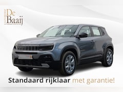 Jeep Avenger - Altitude 54 kWh | Adaptive cruise | Camera | Vehicle-to-Grid voorbedreiding