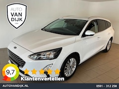 Ford Focus Wagon - 1.0 EcoBoost Titanium X Business AUTOMAAT AIRCO NAVI CRUISE ELEK RAMEN CENT VERG CAMERA ZE