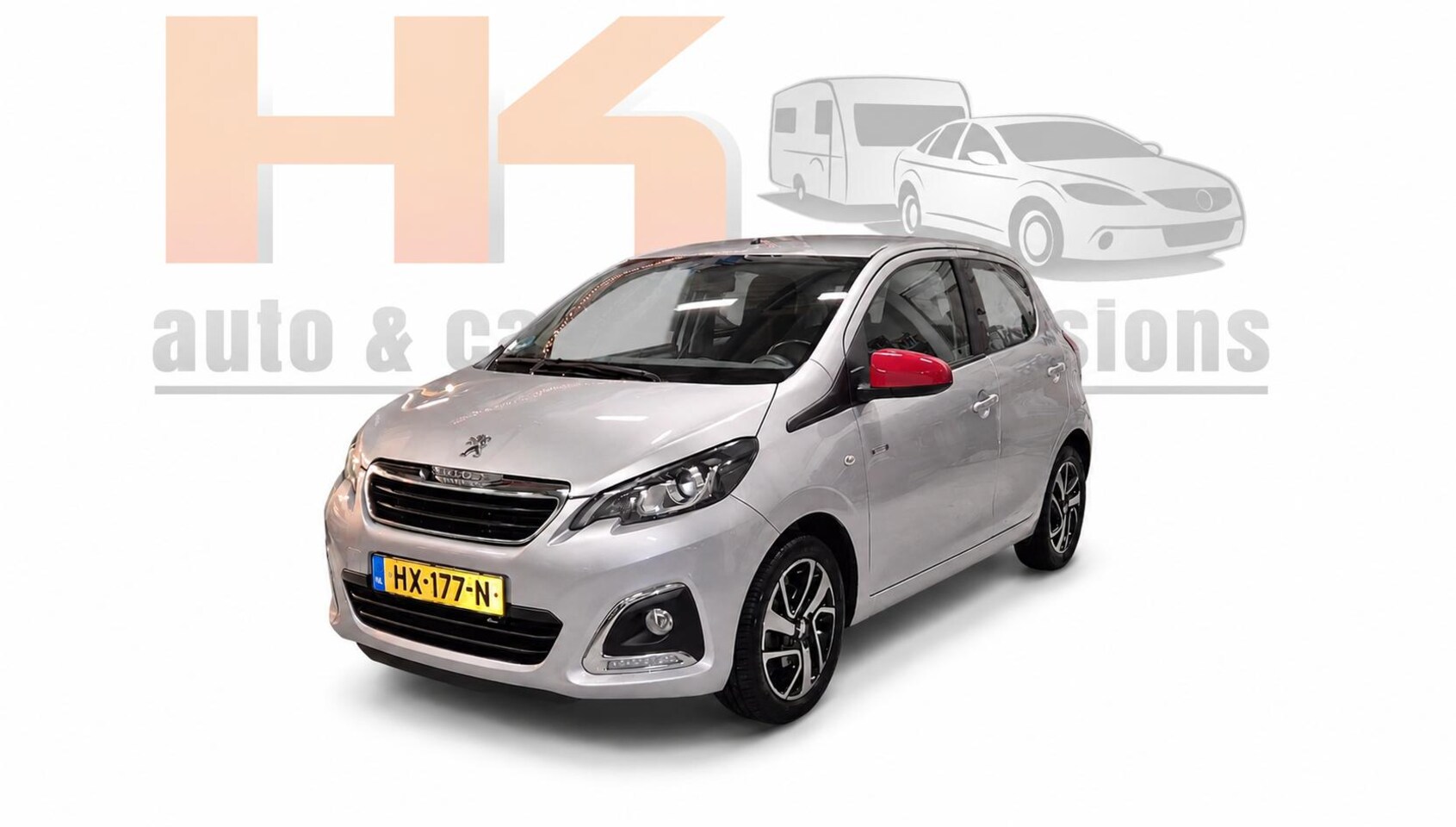 Peugeot 108 - 1.0 e-VTi Envy Airco, Bluetooth, Sportvelgen, Cruise controle, .... - AutoWereld.nl