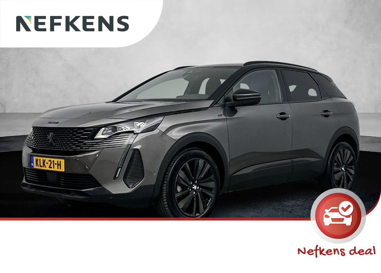 Peugeot 3008 - SUV GT 130pk | Black Pack | Adaptieve Cruise Control | Navigatie | CarPlay | Electrische A - AutoWereld.nl