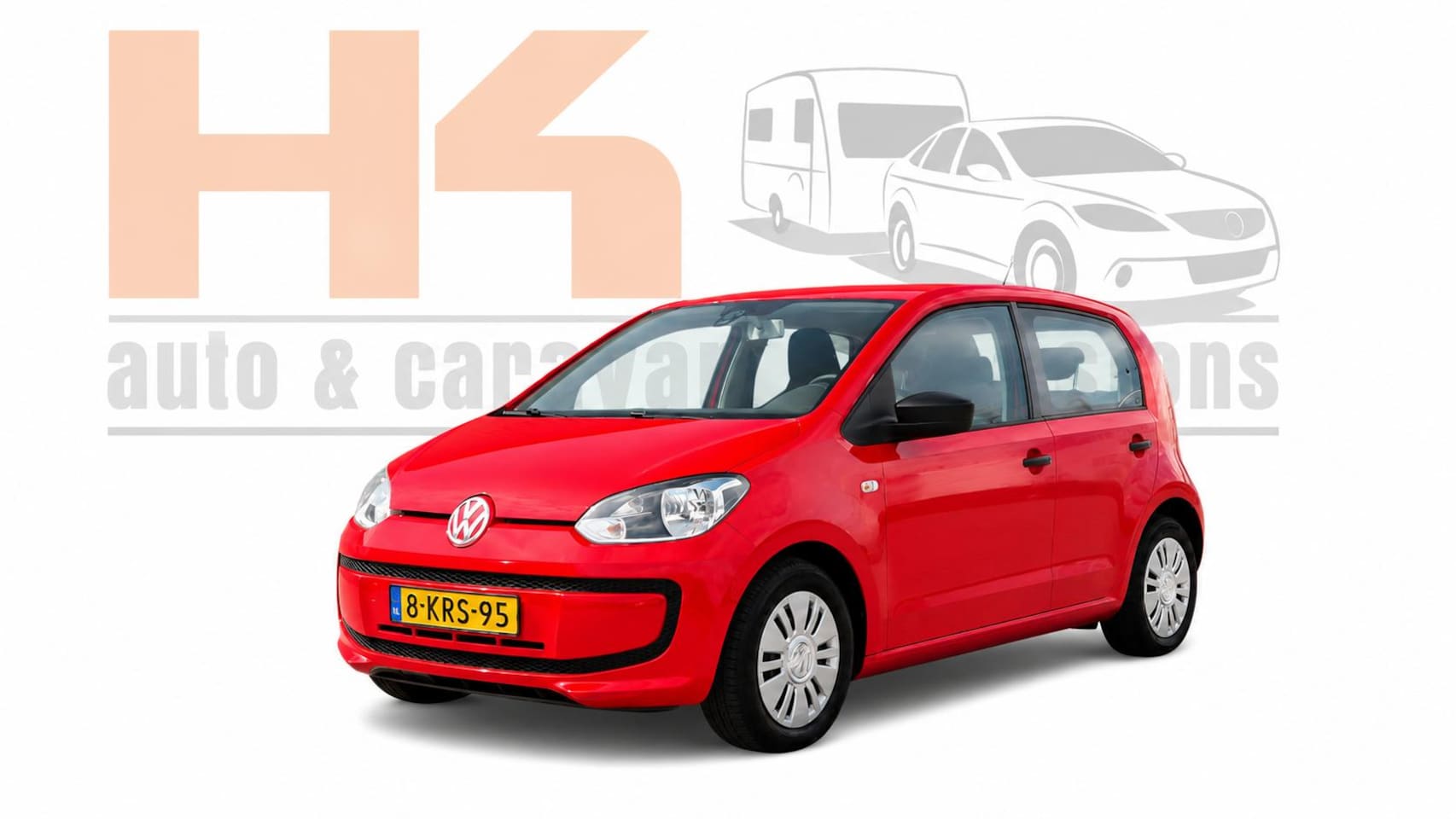 Volkswagen Up! - 1.0 move up! 16" Sportvelgen, Airco, el ramen, NAP, centr vergr. + AB, ... - AutoWereld.nl