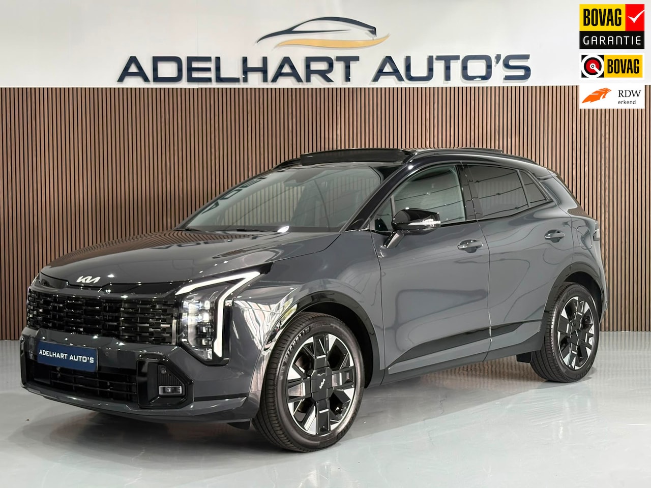Kia Sportage - 1.6 T-GDi Hybrid GT-PlusLine 238 PK / Panorama dak / Elektrische stoelen / Lederen Alcanta - AutoWereld.nl